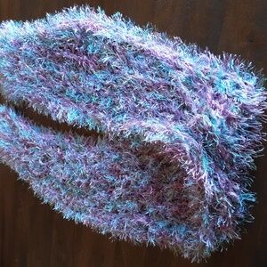 Fuzzy Multicolor Scarf